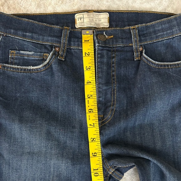 Free People High Rise Busted Skinny Jeans - Picture 6 of 9